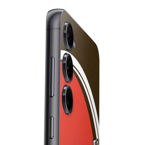 NFL Cleveland Browns Large Logo Galaxy S25 Skin